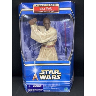 Hasbro Mace Windu Star Wars Attack of The Clones 1:6 Figure(งานแท้) 28 cm