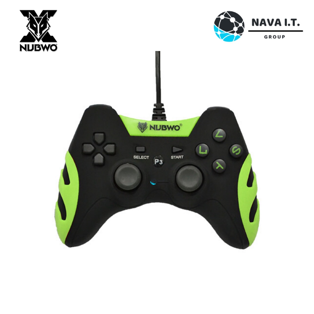 🛵มีส่งด่วน💨 NUBWO NJ-35 SMASH GAMING JOY CONTROLLER สำหรับ PS3-PC WARRANTY1 YEAR