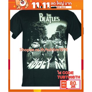 เสื้อวง The Beatles เสื้อวินเทจ ลายอมตะ เสื้อวินเทจ เดอะบีเทิลส์ BTL1237