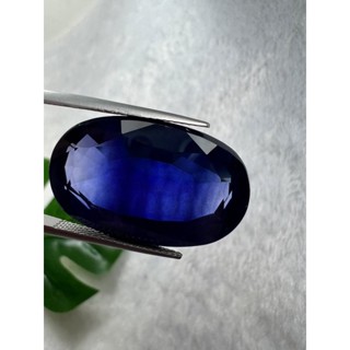 Blue sapphire 38 carats 16x26mm 1 pieces Hardness 9