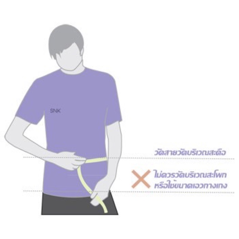 SNK back support เข็มขัดพยุงหลัง สานรัดหลัง เข็มขัดพยุงกล้ามเนื้อ รุ่น LS101 - รูปที่ 3