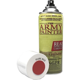 [Paint] The Army Painter Colour Primers: Pure Red 400 ml สีสเปรย์ อะคริลิก