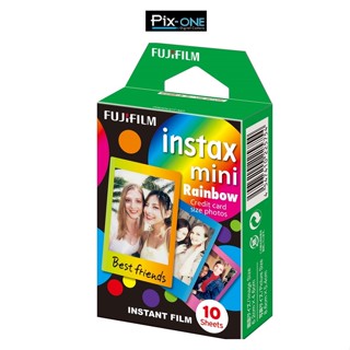 Fujifilm Instax Mini Film ลาย Rainbow