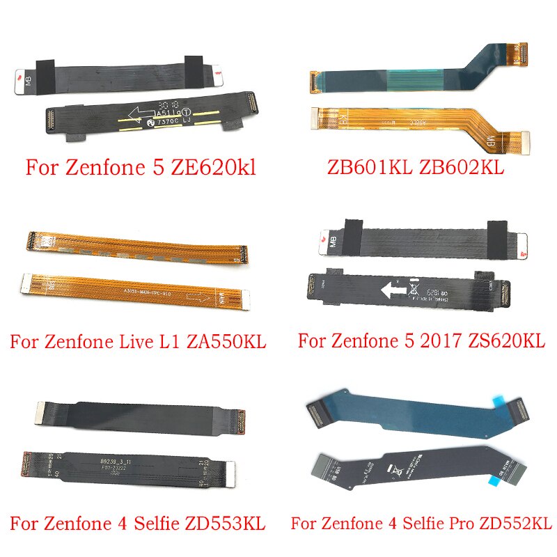 เมนบอร์ดหลักเชื่อมต่อ Flex สําหรับ Zenfone 3 4 5 ZC520KL ZC550KL ZE620kl ZE553KL ZB601KL ZC554KL ZA5