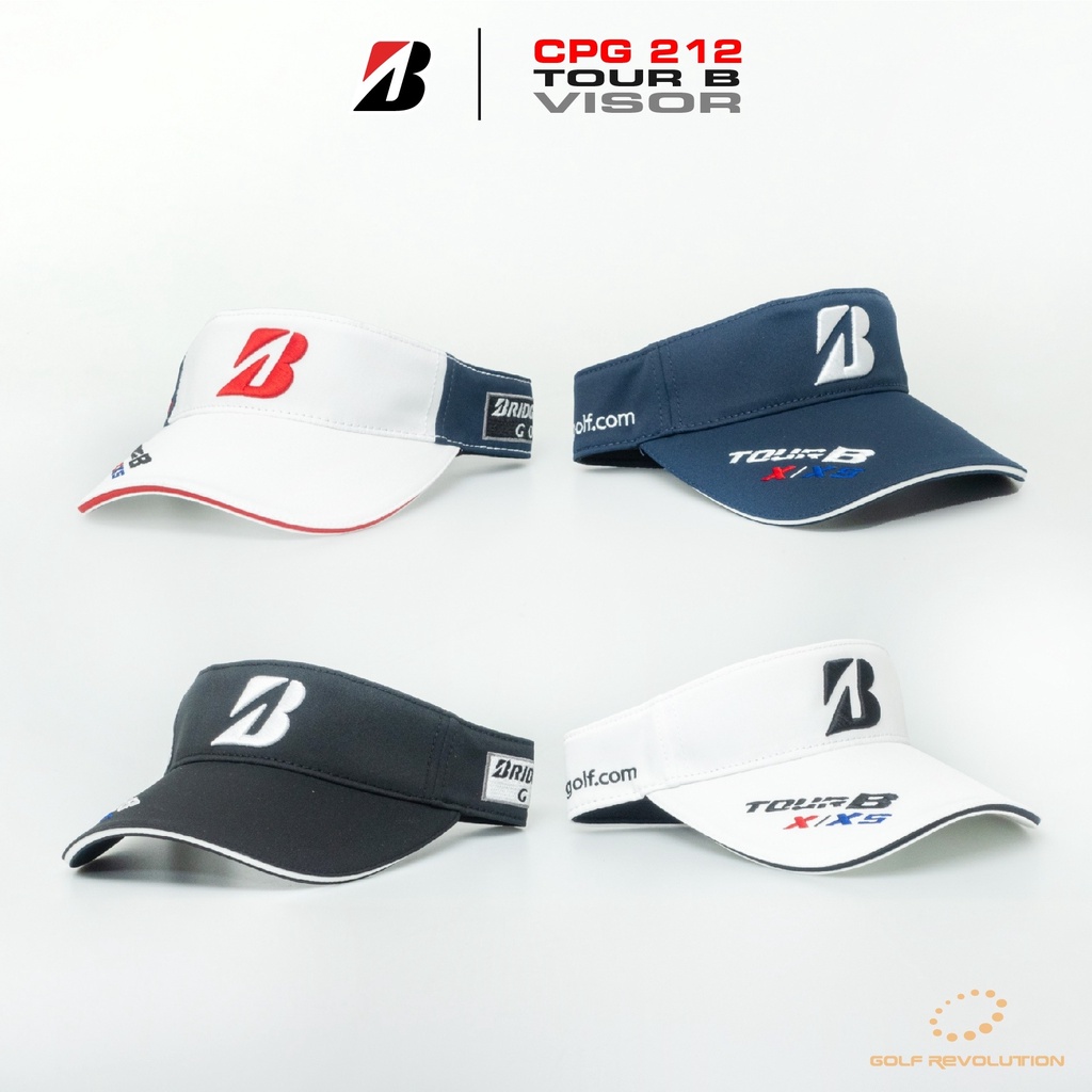 Bridgestone หมวกเปิด CPG212 Men's Golf Visor