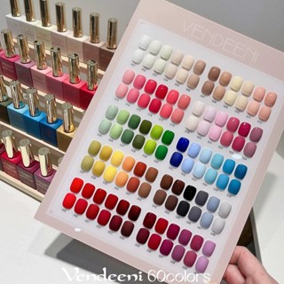 [พร้อมส่ง] Vendeeni สีเจลเซ็ต รุ่น 60 สี เเถมชาร์ททาให้สำเร็จรูป