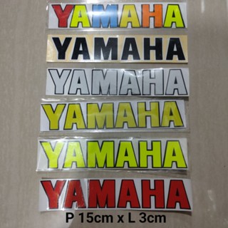 สติกเกอร์ตัด คุณภาพดี สีแดง สําหรับ YAMAHA