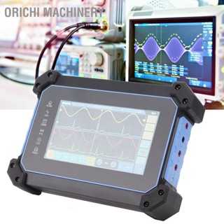 Orichi Machinery Hantek ออสซิลโลสโคป หน้าจอสัมผัส 2 ช่อง 110Mhz Bandwidth 250Msa/S To1112D Ac100‐240V