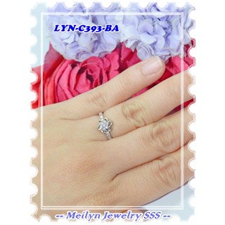 Lyn-c393-ba แหวนชุบทอง 18K แบรนด์แท้ Meilyn