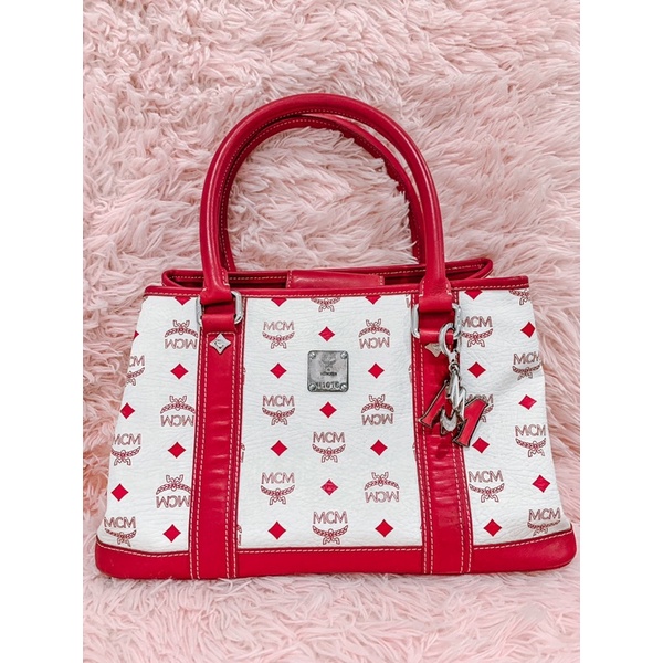 MCM Boston bag ของแท้💯