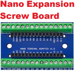 Arduino Nano 3.0 Screw Shield Nano Shield Nano Expansion Board NANO IO Shield Terminal for Arduino AVR ATMEGA328P