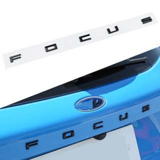 สติกเกอร์โลโก้ ABS ลายโลโก้ FOCUS lettler แบบเปลี่ยน สําหรับ ford 2019-2021