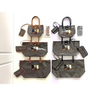 พรี​ ราคา6000 Goyard Tote PM GMกระเป๋าสะพายไหล่ กระเป๋าแฟชั่นกระเป๋าหิ้ว