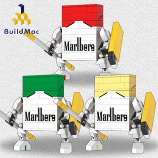 Buildmoc ชุดตัวต่อหุ่นยนต์มหาสมุทร บุหรี่ Ideas MOC สร้างสรรค์ ของเล่นสําหรับเด็ก 175 ชิ้น