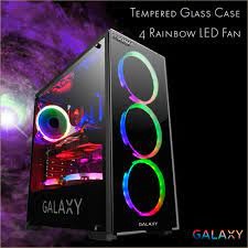 ATX CASE (NP) ITSONAS GAL AXY RAINBOW (BLACK)