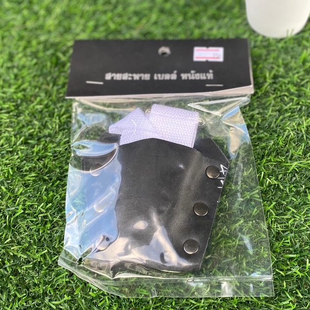 (พร้อมส่ง!🔥) สายสะพายเบลไลล่า สีดำ (หนังแท้) / สายสะพายเบลล์ สีขาว (หนังPVC) ปรับความยาวของสายได้ - รูปที่ 2