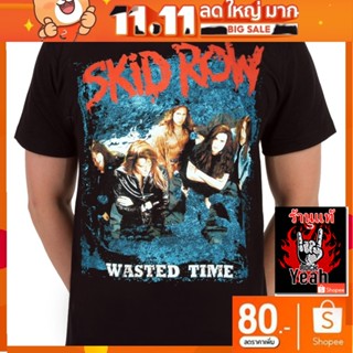 เสื้อวง Skid Row เสื้อยืด สคิด โรว์ เสื้อวินเทจ เสื้อยืดผช เสื้อวินเทจ RCM1263