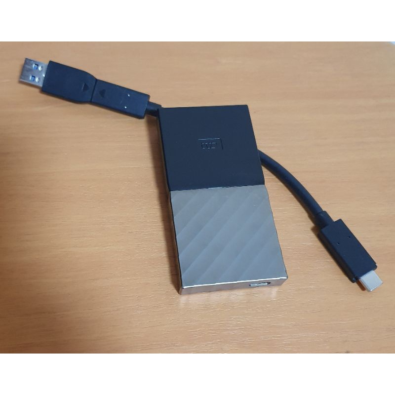 (มือสอง) ฮาร์ดดิสพกพา WD My Passport SSD External 256 GB USB 3.1