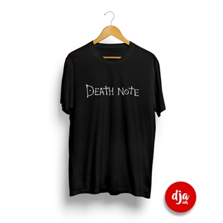 แฟชั่นยูนิเซ็กซ์✧เสื้อยืด DEATH NOTE L LAWLIET NEAR LIGHT YAGAMI RYUK SHINIGAMI การ์ตูนอะนิเมะญี่ปุ่นเสื้อยืด Distro DJA