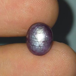 พลอย สตาร์ แซฟไฟร์ ธรรมชาติ ดิบ แท้ ( Unheated Natural Star Sapphire ) หนัก 3.84 กะรัต