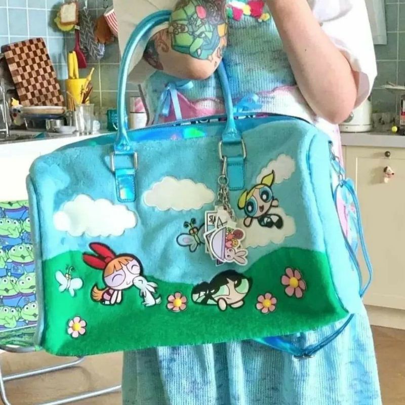 กระเป๋า powerpuff girls bag