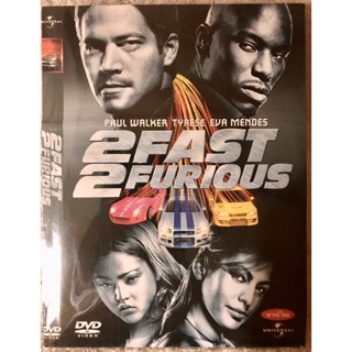 DVD 2 Fast And Furious .  ดีวีดี เร็วแรงทะลุนรก2 (แนวแอคชั่นมันส์ๆ) (มีพากย์ไทย+อังกฤษ+ซับไทย)