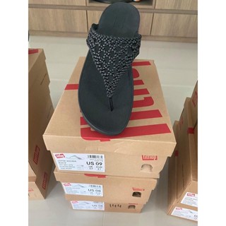 Fitflop Lottie Wicker สี Black