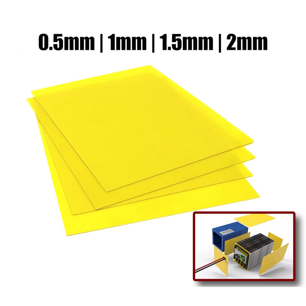 แผ่นอีพ็อกซี่ epoxy GRP FR4  Sheet ขั้นแบตเตอรี่ แผ่นกั้นแบตเตอรี่ แผ่นฉนวน เซลล์แบตเตอรี่ 0.5mm