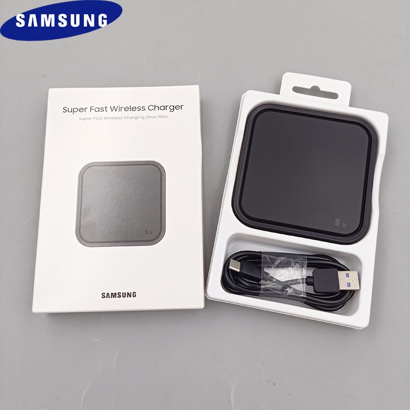 SAMSUNG อุปกรณ์ชาร์จไร้สาย EP-P2400 15W สําหรับ Galaxy Z Fold 1 2 3 Flip 3 4 S20 S21 S22 Ultra S10+ Note 20 10 Plus