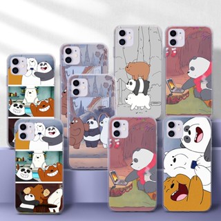 เคสโทรศัพท์มือถือแบบนิ่ม TPU ใส ลาย We Bare Bears น่ารัก ERT114 สําหรับ OPPO A8 A31 A83 A1 A93 A94 A95 F19 PRO PLUS Reno 5 Lite 5F 5Z