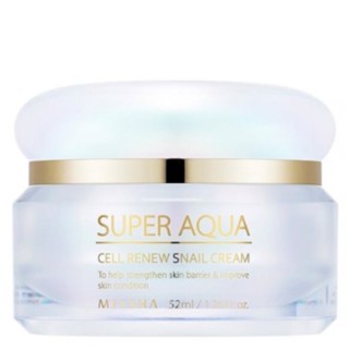 Missha Super Aqua Cell Renew ครีมหอยทาก 1.76 fl.oz / 52 มล. (วันหมดอายุ: 2026.07)