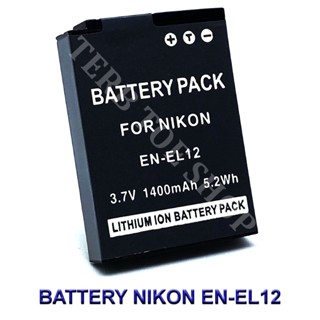 ENEL12  EN-EL12 Camera Battery for Nikon COOLPIX A900,W300,S1200pj,AW120,AW130,P340,S9700,S9900,KeyMission 170,360