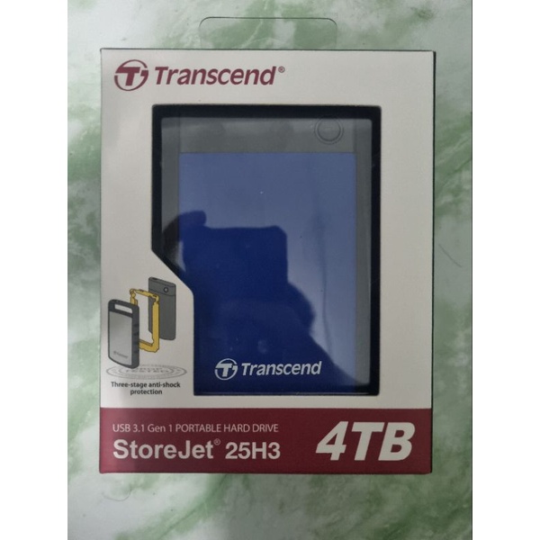 External HDD มือสอง 4TB Transcend StoreJet 25H3 ใหม่มาก