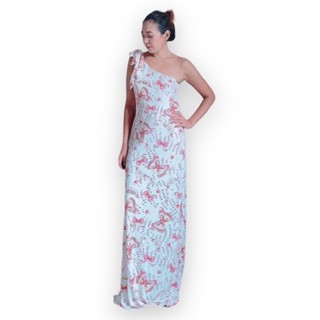 Maxi Dress ผูกไหล่เดียว