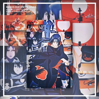 Uchiha Itachi เคส6 pro 10.2 11 gen 7 8 9 เคสไอแพด Airbag tri-fold pen slot 20/21/22 pro 11 air1 2 3 4 5 mini 1/2/3/4/5/