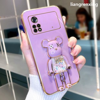 เคส XIAOMI POCO X4 PRO 5G เคสซิลิโคนนิ่ม ชุบไฟฟ้า กันกระแทก สําหรับ XIAOMI POCO X4 PRO 5G DDTGZJ01 น่ารัก ลายการ์ตูน กันกระแทก