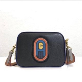 Coach  Camera Bag In Colorblock With Coach Patch