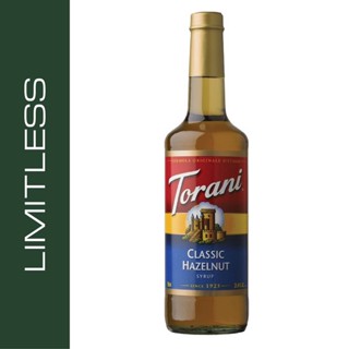 LIMITLESS | Torani Syrup น้ำเชื่อมแต่งกลิ่น โทรานี่ Classic Hazelnut