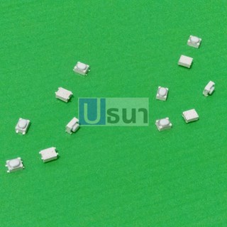 สวิทช์ ปุ่มกด SMD Push Button Switch TACT Switch กดติด-ปล่อยดับ SMD 4 ขา 3x4x2.5mm #TST3425 (1 ตัว)