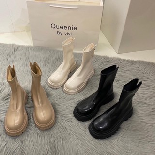 พร้อมส่งจากไทย รองเท้าบูท บู๊ท บูทแฟชั่น นิ่ม ใส่สบาย เที่ยวหน้าหนาว