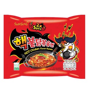 [🚚พร้อมส่ง]samyang hot chicken ramen ซัมยัง รามยอนแบบแห้งรสไก่สูตรเผ็ด x 2