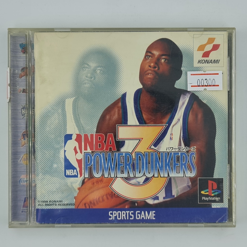[00300] NBA : Power Dunkers 3 (JP)(PS1)(USED) แผ่นเกมแท้ มือสอง !!