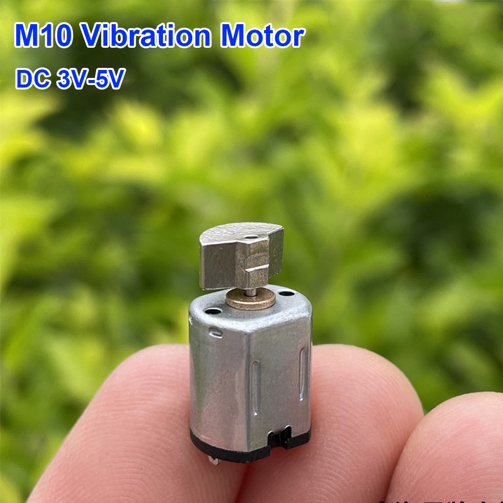M10 Micro การสั่นสะเทือนมอเตอร์ DC 3V 3.7V สําหรับนวด Stick เครื่องมือความงามอุปกรณ์เสริมทังสเตนเหล็กล้อประหลาด Sex Vibrator