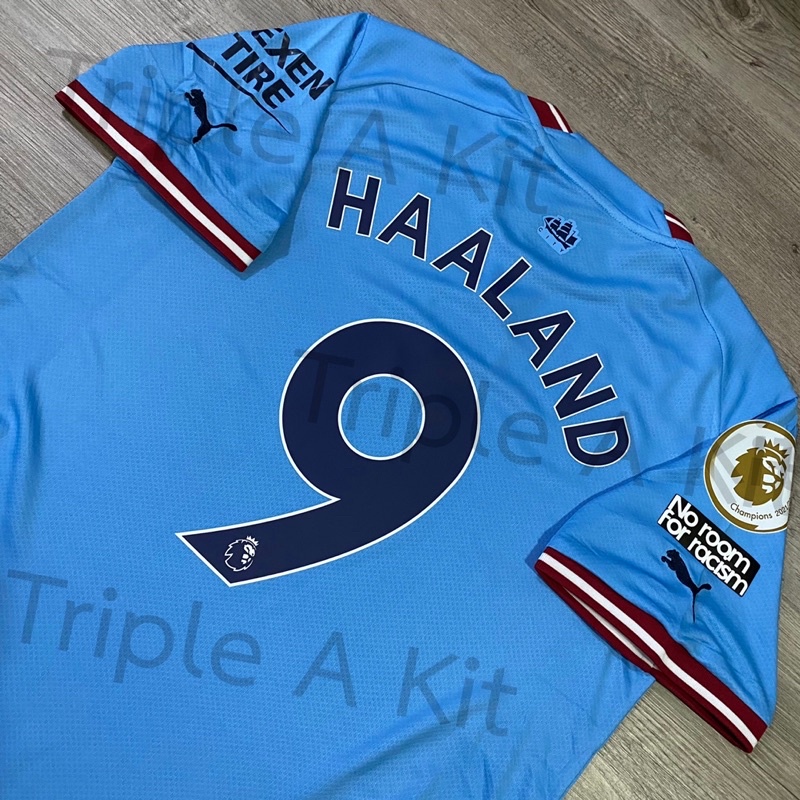 เสื้อบอล แมนฯ ซิตี้ ชุดเหย้า (แฟน) ฤดูกาล 22/23 Manchester City Home ...