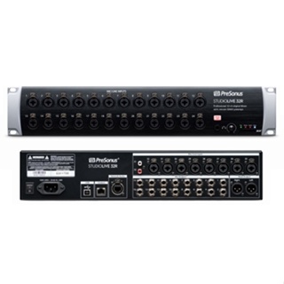 PreSonus StudioLive 24R ดิจิตอล สเตจบ๊อกซ์ 46x26 digital rack mixer with 24 recallable XMAX preamps