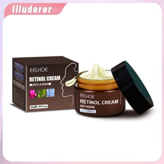 Eelhoe Retinol Firming Face Cream Hyaluronic Acid Anti Aging Moisturizer ลบริ้วรอย Whitening Anti-Puffiness ลด HO