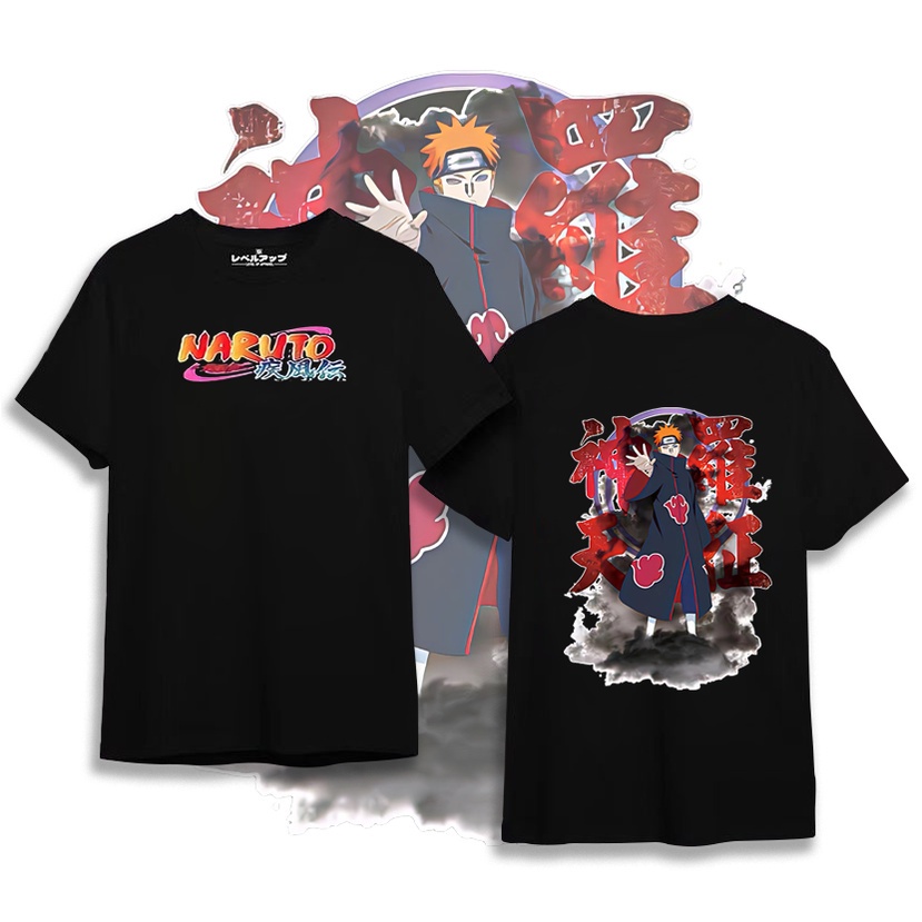 เสื้อยืด cotton Naruto Shirt Anime Shirt street artists Tops Tees T-shirts Sports Cotton Shirt