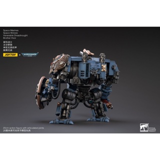 JOYTOY JT2764 1/18 : Space Marines Space Wolves Venerable Dreadnought Brother Hvor