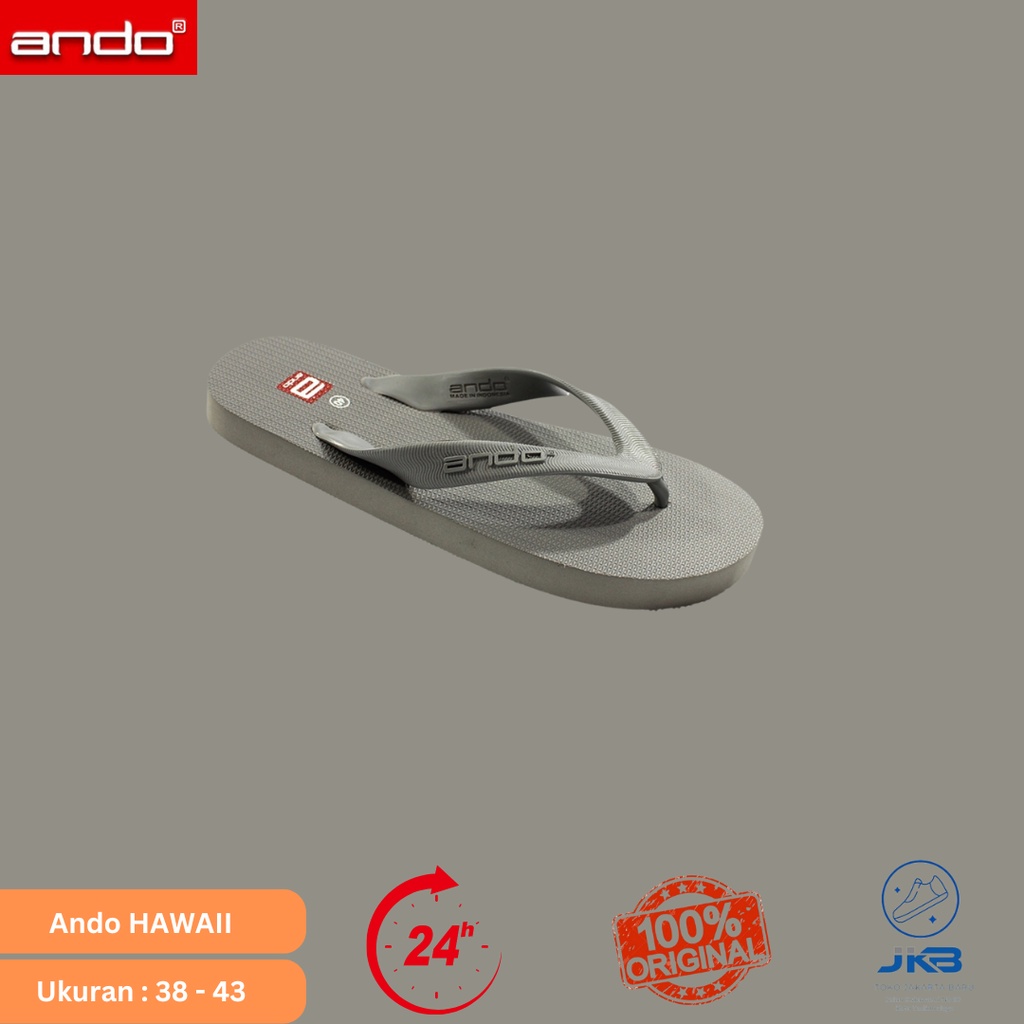 Ando HAWAII Basic - Ando รองเท้าแตะลําลอง สําหรับผู้ชาย