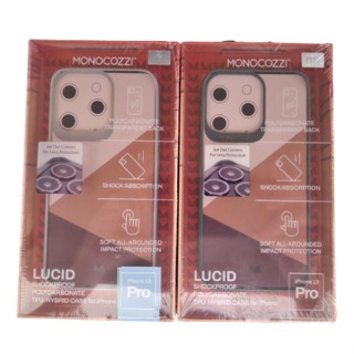 เคสสำหรับ iPhone 13 Pro ยี่ห้อ Monocozzi รุ่น Lucid Shockproof